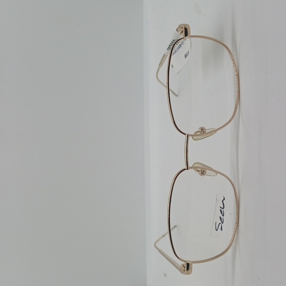 NWT WOMEN'S SEEN EYEGLASS FRAMES GOLD